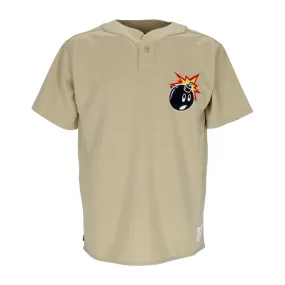 Casacca Girocollo Uomo Adam Practice Jersey Khaki