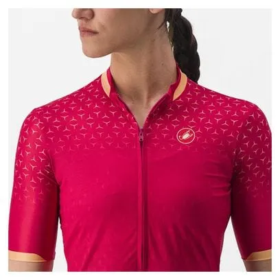 Castelli Pezzi Women's Short Sleeve Jersey Red