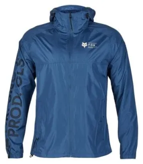 Fox Barge Windbreaker Jacket Blue