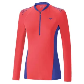      MIZUNO Maglia manica lunga 1/2 zip mujin donna  