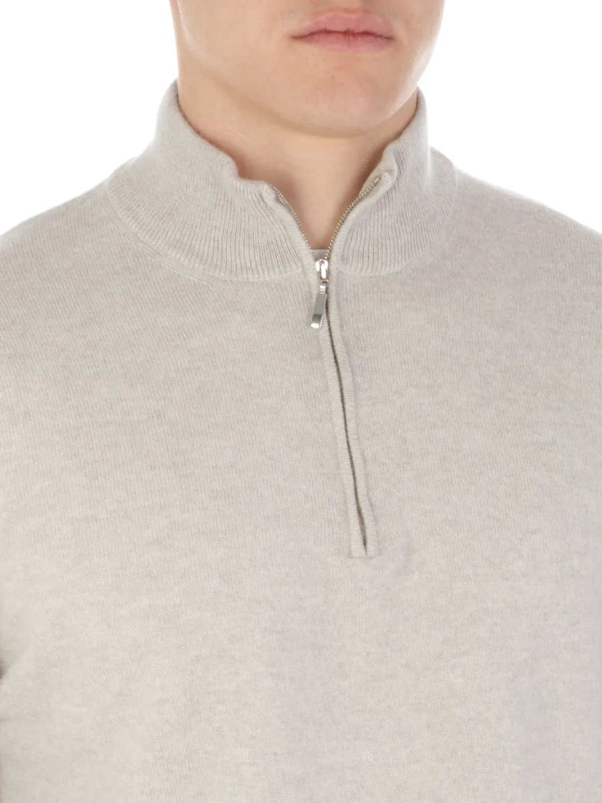 ONES ---------- Maglia Uomo Half Zip in Cashmere ---------