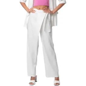 Panta Palazzo Fiocco 21.Visc 6.Lino 3391 Donna HANNY DEEP