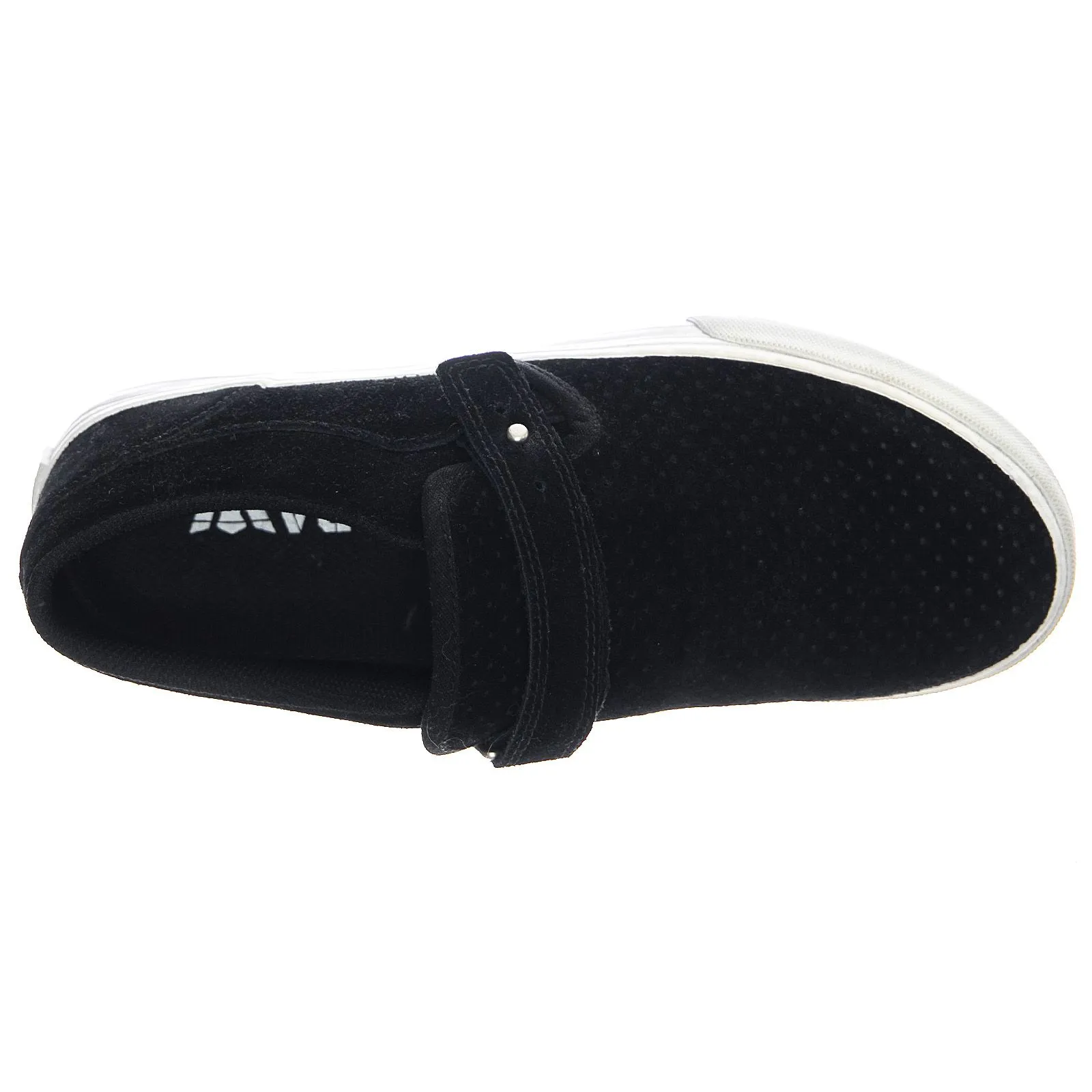 SUPRA Wm Cuba aka Cuban Sneakers - Black / White Cornerstone - Scarpe Profilo Basso Donna Nere    