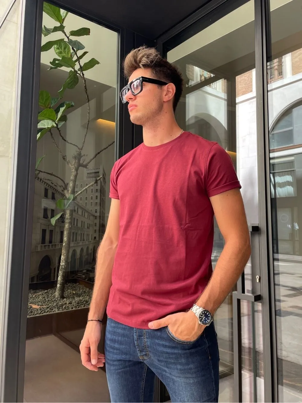 T-shirt basic ov