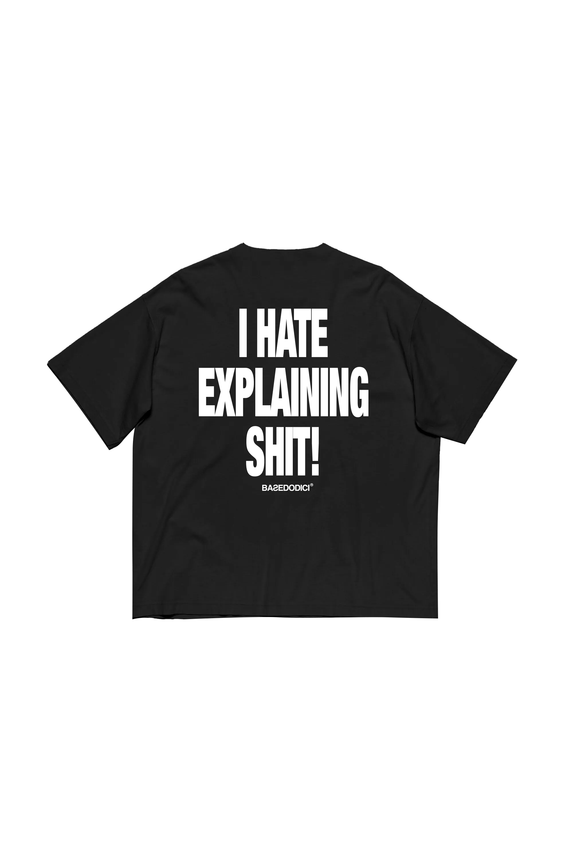 T-Shirt “FLASHCAPSULE” HATE Black