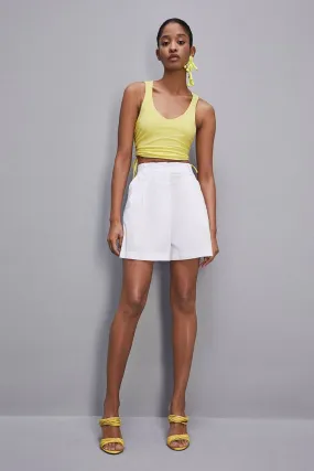 Top smanicato in Jersey elasticizzato ESSENTIAL