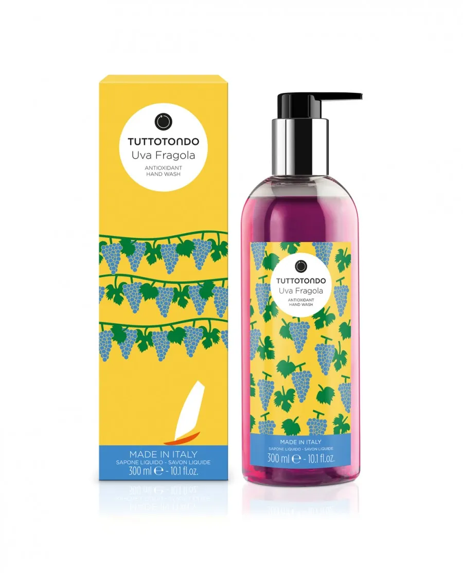 Tuttotondo Uva Fragola Sapone Liquido Antiossidante 300 ml