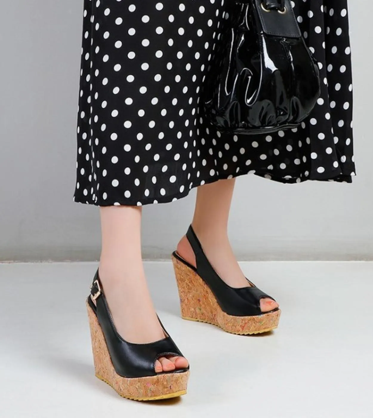 Wedges Womens Sandals Casual Peep Toe Sandals Female High Heels With Platforms Sandalias Spring Summer Fashion New Ladi